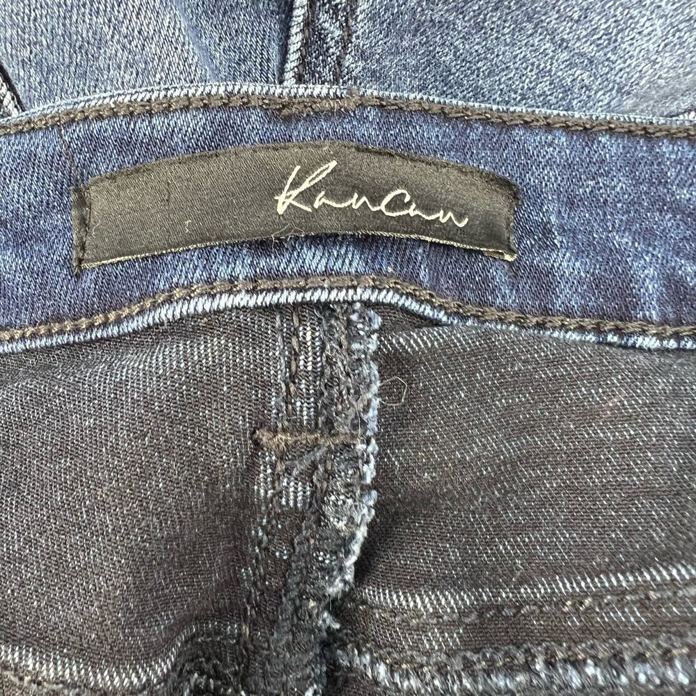KanCan Jeans Women's Size 26 (5) Blue Moto Multi Zipper Pockets Skinny Normcore - Picture 5 of 12